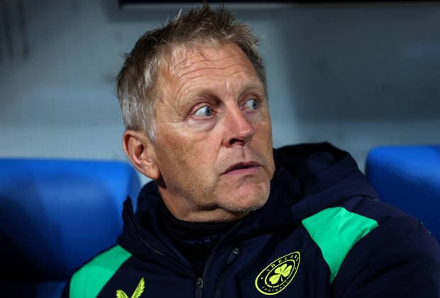 UEFA Nations League Group Stage, Fadil Vokrri Stadium, Pristina, Kosovo 24 9 2026 Kosovo vs Republic of Ireland Ireland s manager Heimir Hallgrimsson Heimir Hallgrimsson 24 9 2026  Copyright: xx RB2_1688