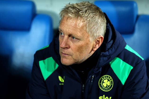 UEFA Nations League Group Stage, Fadil Vokrri Stadium, Pristina, Kosovo 24 9 2026 Kosovo vs Republic of Ireland Ireland s manager Heimir Hallgrimsson Heimir Hallgrimsson 24 9 2026  Copyright: xx RB2_1777
