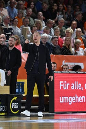 September 24, 2026, GER, Basketball, Bundesliga 2 Matchday, 2026–2027 Season, Vechta, RASTA Dome, RASTA Vechta vs. BMA365 Bamberg Baskets; Christian HELD, Rasta Vechta Head Coach, RASTA Dome, Lower Saxony, Germany Copyright: xnordphotoxGmbHx xRojahnx