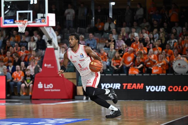 September 24, 2026, GER, Basketball, Bundesliga 2 Matchday, 2026–2027 Season, Vechta, RASTA Dome, RASTA Vechta vs. BMA365 Bamberg Baskets Jordan WRIGHT BMA365 Bamberg Baskets 3 Vechta RASTA Dome Lower Saxony Germany Copyright: xnordphotoxGmbHx xRojahnx
