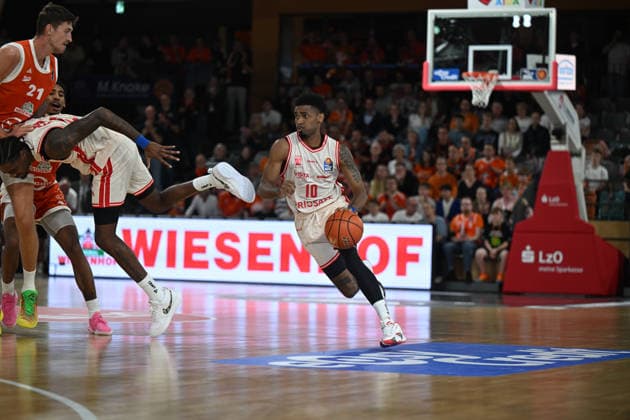 September 24, 2026, GER, Basketball, Bundesliga 2 Matchday, 2026–2027 Season, Vechta, RASTA Dome, RASTA Vechta vs. BMA365 Bamberg Baskets, Mylik WILSON, BMA365 Bamberg Baskets 10, Vechta, RASTA Dome, Lower Saxony, Germany Copyright: xnordphotoxGmbHx xRojahnx