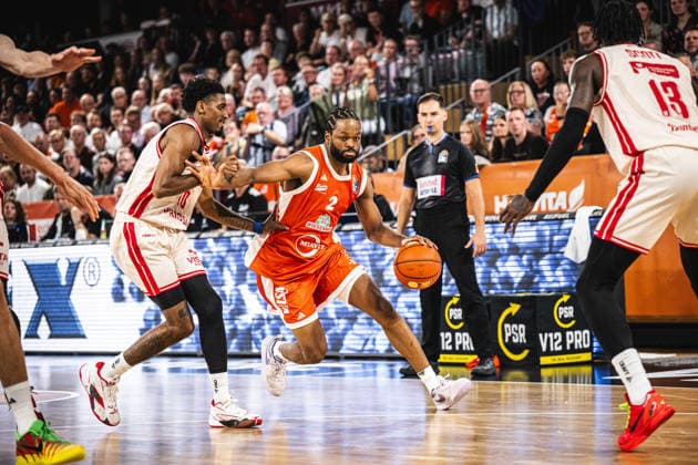 1st Basketball Bundesliga, easyCredit BBL, 2026–2027 Season, Men s Division, Regular Season, Matchday 2, September 24, 2026, RASTA Vechta vs. Bamberg Baskets, Llyod Pandy 2, RASTA Vechta in action, Vechta RASTA Dome, Lower Saxony, Germany