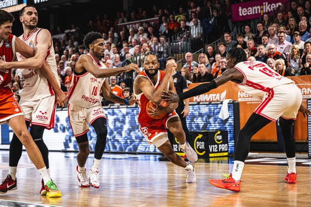 1st Basketball Bundesliga, easyCredit BBL, 2026–2027 Season, Men s Division, Regular Season, Matchday 2, September 24, 2026, RASTA Vechta vs. Bamberg Baskets, Llyod Pandy 2, RASTA Vechta in action, Vechta RASTA Dome, Lower Saxony, Germany