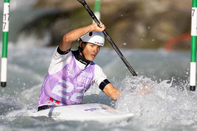 ICF Canoe Slalom European Championships Dominika Brzeska during ICF Canoe Slalom European Championships in Ivrea, Italy, on September 24, 2026 Ivrea Italy  Copyright: xFotoxOlimpikx originalFilename:jastrzebowski-icfcanoe260924_np450.jpg
