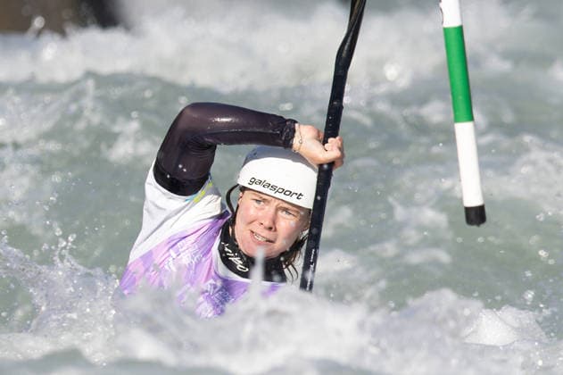 ICF Canoe Slalom European Championships Lois Leaver during ICF Canoe Slalom European Championships in Ivrea, Italy, on September 24, 2026 Ivrea Italy  Copyright: xFotoxOlimpikx originalFilename:jastrzebowski-icfcanoe260924_np5T5.jpg