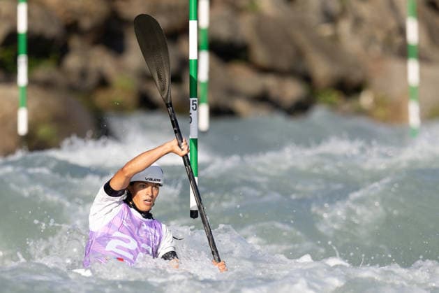 ICF Canoe Slalom European Championships Dominika Brzeska during ICF Canoe Slalom European Championships in Ivrea, Italy, on September 24, 2026 Ivrea Italy  Copyright: xFotoxOlimpikx originalFilename:jastrzebowski-icfcanoe260924_npSix.jpg