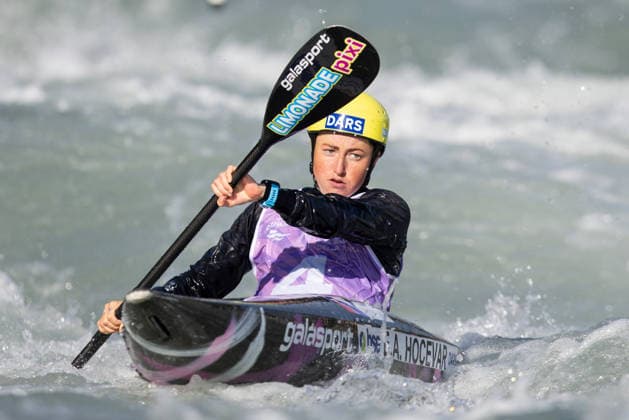 ICF Canoe Slalom European Championships Eva Alina Hocevar during ICF Canoe Slalom European Championships in Ivrea, Italy, on September 24, 2026 Ivrea Italy  Copyright: xFotoxOlimpikx originalFilename:jastrzebowski-icfcanoe260924_np1Jy.jpg