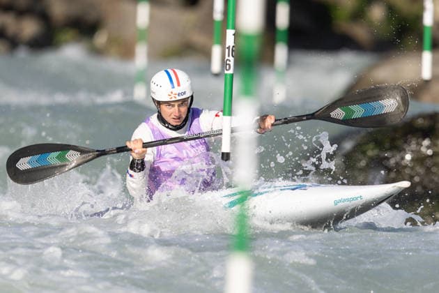 ICF Canoe Slalom European Championships Emma Vuitton during ICF Canoe Slalom European Championships in Ivrea, Italy, on September 24, 2026 Ivrea Italy  Copyright: xFotoxOlimpikx originalFilename:jastrzebowski-icfcanoe260924_npWyB.jpg