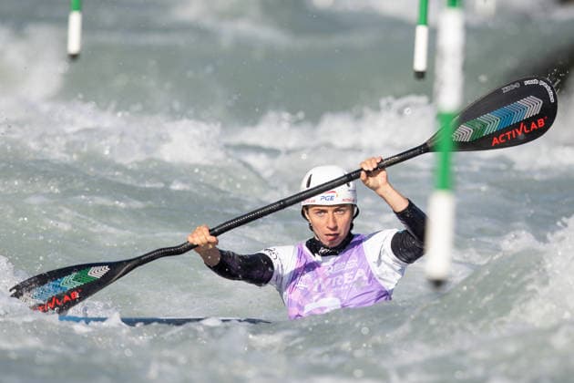 ICF Canoe Slalom European Championships Klaudia Zwolinska during ICF Canoe Slalom European Championships in Ivrea, Italy, on September 24, 2026 Ivrea Italy  Copyright: xFotoxOlimpikx originalFilename:jastrzebowski-icfcanoe260924_npNue.jpg