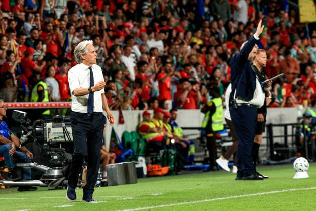 Estadio Jose Alvalde Jorge Jesus head coach of Portugal reacts during the UEFA Nations League 2026 27 group phase match between Portugal and Wales at Estadio Jose Alvalade on September 24, 2026 in Lisbon, Portugal. Portugal v Wales - UEFA Nations League 2026 27 Group A4 MD1 (Valter Gouveia SPP) Copyright: xValterxGouveia SPPx spp-en-VaGo-VG_L2649