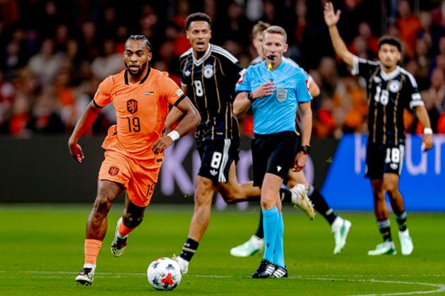 AMSTERDAM: Netherlands midfielder Quinten Timber during the UEFA Nations League match between the Netherlands and Germany at the Johan Cruijff ArenA on September 24, 2026, in Amsterdam, Netherlands. Photo by DeFodi Images