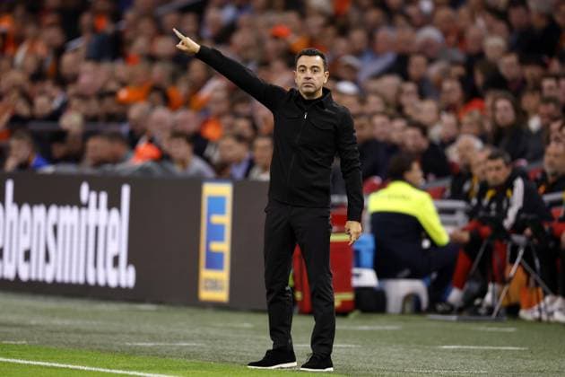 AMSTERDAM - Netherlands national coach Xavi Hernandez during the UEFA Nations League match between the Netherlands and Germany at the Johan Cruijff ArenA on September 24, 2026 in Amsterdam, the Netherlands. MAURICE VAN STEEN ANP UEFA Nations League 2026 27 xVIxANPxSportx xMauricexvanxSteenxIVx 569965313 originalFilename: 569965313.jpg