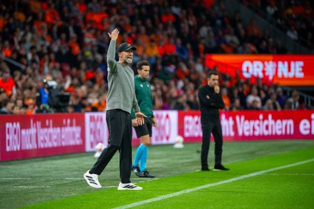 Soccer, Men s, 2026–27 Season, UEFA Nations League League A, Group 2, Matchday 1 in Amsterdam, Netherlands vs. Germany, Coach Jürgen Klopp (Germany), September 24, 2026, Copyright: xMatthiasxKochx