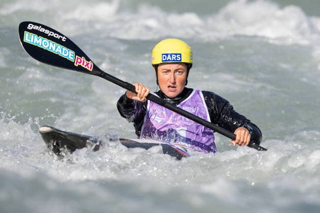 ICF Canoe Slalom European Championships Eva Alina Hocevar during ICF Canoe Slalom European Championships in Ivrea, Italy, on September 24, 2026 Ivrea Italy  Copyright: xFotoxOlimpikx originalFilename:jastrzebowski-icfcanoe260924_npKI8.jpg