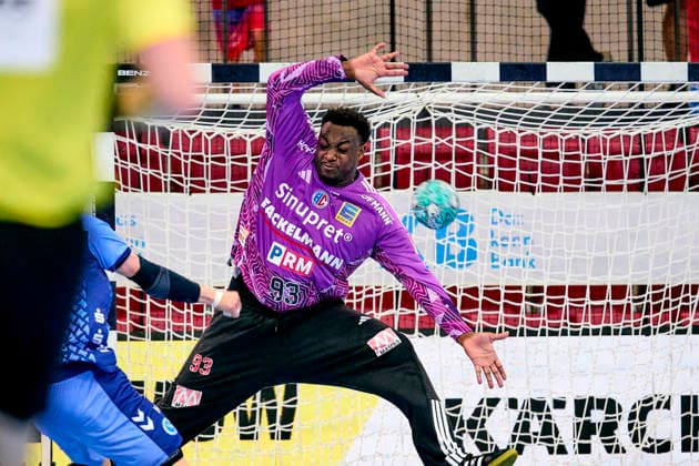 Rubens Pierre 93, HC Erlangen, September 24, 2026, Handball, DHB Cup, 2026–2027 Season, Round 2, TVB 1898 Stuttgart vs. HC Erlangen, Nuremberg Metropolitan Region, HCE PeKo, xpexkox