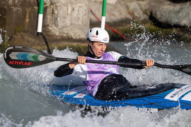 ICF Canoe Slalom European Championships Klaudia Zwolinska during ICF Canoe Slalom European Championships in Ivrea, Italy, on September 24, 2026 Ivrea Italy  Copyright: xFotoxOlimpikx originalFilename:jastrzebowski-icfcanoe260924_npJhS.jpg