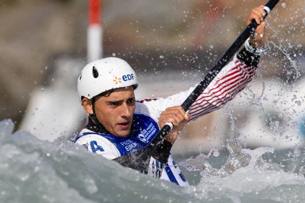 ICF Canoe Slalom European Championships Martin Cornu during ICF Canoe Slalom European Championships in Ivrea, Italy, on September 24, 2026 Ivrea Italy  Copyright: xFotoxOlimpikx originalFilename:jastrzebowski-icfcanoe260924_npmOz.jpg