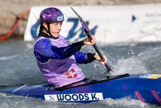 ICF Canoe Slalom European Championships Kimberley Woods during ICF Canoe Slalom European Championships in Ivrea, Italy, on September 24, 2026 Ivrea Italy  Copyright: xFotoxOlimpikx originalFilename:jastrzebowski-icfcanoe260924_npYZB.jpg