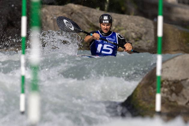 ICF Canoe Slalom European Championships Michal Pasiut during ICF Canoe Slalom European Championships in Ivrea, Italy, on September 24, 2026 Ivrea Italy  Copyright: xFotoxOlimpikx originalFilename:jastrzebowski-icfcanoe260924_npov5.jpg