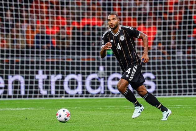AMSTERDAM - Jonathan Tah of Germany runs with the ball during the UEFA Nations League match between the Netherlands and Germany at the Johan Cruijff ArenA on September 24, 2026 in Amsterdam, the Netherlands. MARCEL TER BALS ANP UEFA Nations League 2026 27 xVIxANPxSportx xMarcelxterxBalsxIVx 569967183 originalFilename: 569967183.jpg