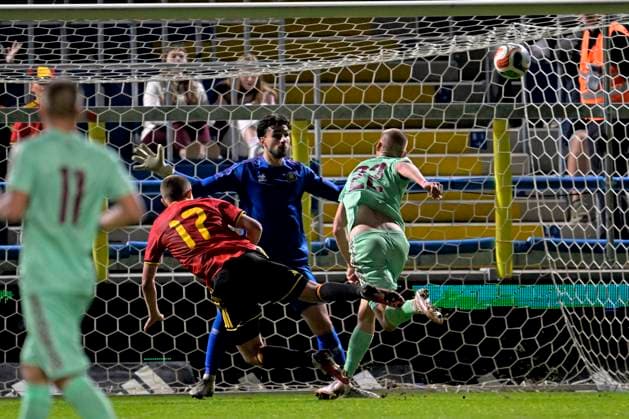 Belgium v Belarus - UEFA Under 21 2027 Championship WESTERLO, BELGIUM - SEPTEMBER 24 : Vermant Romeo forward of Belgium U21, U 21 during UEFA Under 21 2027 Championship tournament league phase matchday 7 group I match between Belgium and Belarus on September 24, 2026 in Westerlo, Belgium, 24 09 2026 Westerlo Belgium  Copyright: xSesx