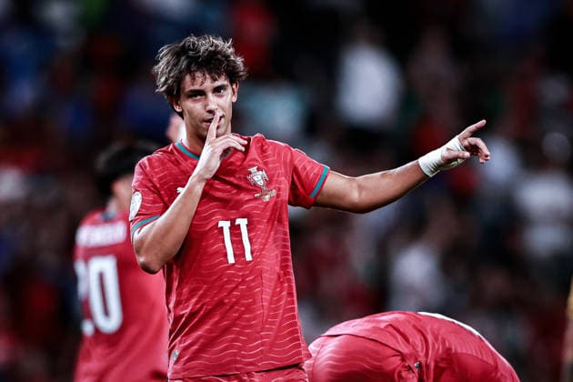 September 24, 2026, Lisboa, Lisboa, Portugal: Joao Felix of Portugal national team, Nationalteam celebrates scoring his sides first goal of the match during the UEFA Nations League 2026Ã¢â‚¬27 League Phase Matchday 1 match between Portugal and Wales at Estadio Jose Alvalade in Lisbon, Portugal Lisboa Portugal - ZUMAg283 20260924_zsp_g283_050 Copyright: xJoaoxGregoriox