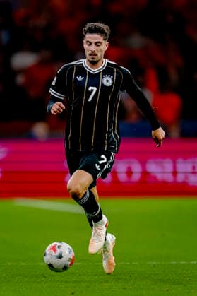 AMSTERDAM: German forward Kai Havertz during the UEFA Nations League match between the Netherlands and Germany at the Johan Cruijff ArenA on September 24, 2026, in Amsterdam, the Netherlands. Photo by DeFodi Images