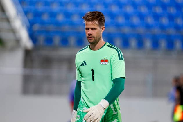 Benjamin Büchel, Buchel Liechtenstein, 01, Liechtenstein, UEFA, Nations League, Matchday 1, Liechtenstein vs. Lithuania, September 24, 2026, Vaduz Rheinpark Stadium, Liechtenstein Copyright: xGrantxHubbsx