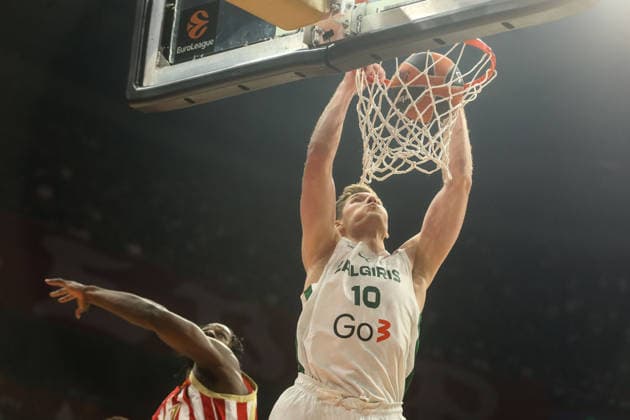 Crvena Zvezda Belgrade v Zalgiris Kaunas - EuroLeague BELGRADE, SERBIA - SEPTEMBER 24: Azuolas Tubelis (10) of Zalgiris Kaunas in action during EuroLeague Basketball Regular Season Round 1 game between Crvena Zvezda Meridianbet Belgrade v Zalgiris Kaunas at Belgrade Arena on September 24, 2026 in Belgrade, Serbia. Filip Stevanovic Anadolu Belgrade Serbia. Editorial use only. Please get in touch for any other usage.  Copyright: x2026xAnadoluxFilipxStevanovicx