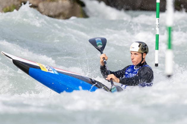 ICF Canoe Slalom European Championships Titouan Castryck during ICF Canoe Slalom European Championships in Ivrea, Italy, on September 24, 2026 Ivrea Italy  Copyright: xFotoxOlimpikx originalFilename:jastrzebowski-icfcanoe260924_np4WZ.jpg
