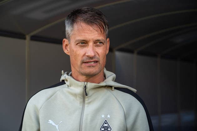 Germany Friendly Match, 2026-2027 Preseason: Sportfreunde Siegen vs. Borussia Mönchengladbach, Thursday, September 24, 2026, Leimbach Stadium, Siegen; Alexander Blessin, Head Coach, Borussia Mönchengladbach; cutout, close-up, portrait, single photo, facial expression; Siegen, Leimbach Stadium, Germany Copyright: xOrhanxHabashx
