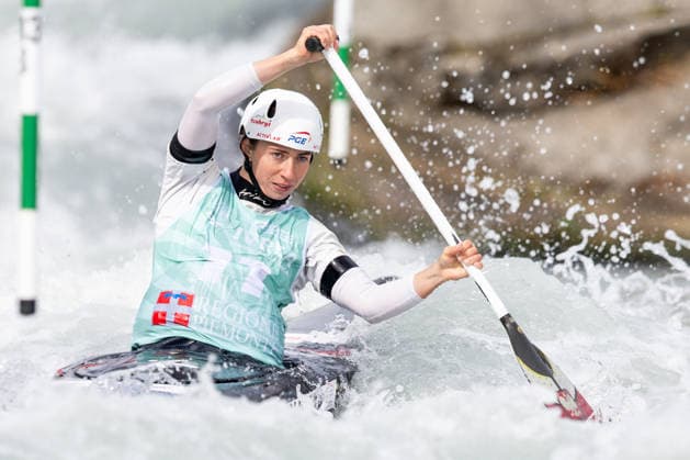 ICF Canoe Slalom European Championships Klaudia Zwolinska during ICF Canoe Slalom European Championships in Ivrea, Italy, on September 24, 2026 Ivrea Italy  Copyright: xFotoxOlimpikx originalFilename:jastrzebowski-icfcanoe260924_npIlg.jpg