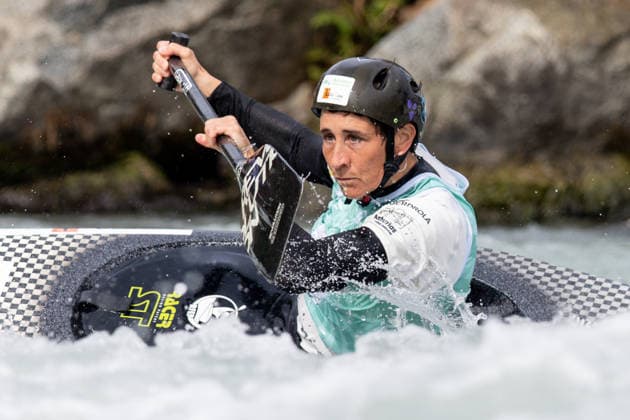 ICF Canoe Slalom European Championships Nuria Vilarrubla during ICF Canoe Slalom European Championships in Ivrea, Italy, on September 24, 2026 Ivrea Italy  Copyright: xFotoxOlimpikx originalFilename:jastrzebowski-icfcanoe260924_npnMv.jpg