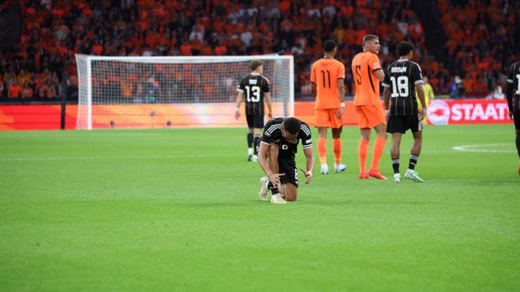 September 24, 2026, xrekx, Soccer UEFA Nations League, Netherlands vs. Germany, l Goal celebration after Felix Nmecha s goal, 0-1, Amsterdam, Germany