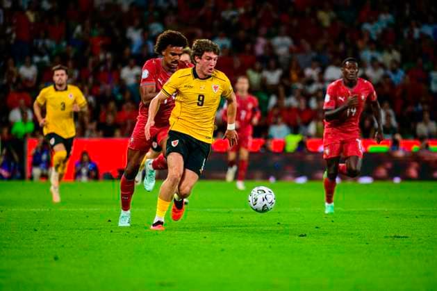 September 24, 2026, Lisbon, Lisbon, Portugal: Lewis Koumas of Wales in control of the ball during the UEFA Nations League match between Portugal and Wales at the EstoÂ¡dio Joso Alvalade on September 24, 2026 in Lisbon, Portugal. Lisbon Portugal - ZUMAr200 20260924_zsp_r200_002 Copyright: xNunoxReisinhox