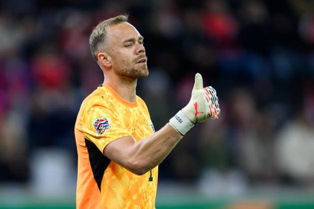 SOCCER - NL, AUT vs ISR LINZ,AUSTRIA,24.SEP.26 - SOCCER - UEFA Nations League, group stage, OEFB international match, Länderspiel, Nationalmannschaft Austria vs Israel. Image shows Alexander Schlager (AUT).  GEPAxpictures xDanielaxMoser