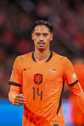 2026-09-24 Netherlands v Germany - Nations League AMSTERDAM, NETHERLANDS - SEPTEMBER 24: Tijjani Reijnders of the Netherlands looks on during the Nations League match between Netherlands and Germany at Johan Cruijff ArenA Amsterdam Johan Cruijff ArenA Netherlands Content not available for redistribution in The Netherlands directly or indirectly through any third parties. Copyright: xAndrexWeeningx