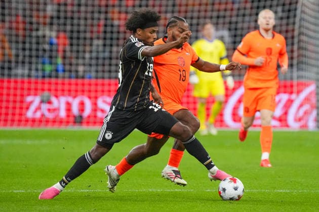 Head-to-Head: Karim Adeyemi (Germany) vs. Quinten Timber (Netherlands), September 24, 2026, Amsterdam 19, Netherlands vs. Germany, Nations League Matchday 1, Johan Cruijff Arena