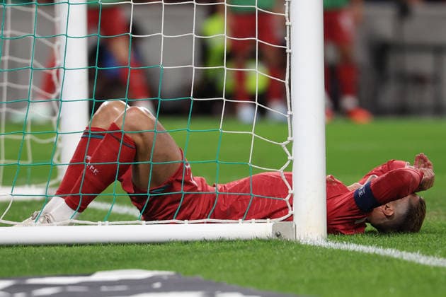 Lisbon, Portugal, September 24: Cristiano Ronaldo of Portugal looked disappointed during the UEFA Nations League 2026–27 group stage Matchday 1 match between Portugal and Wales at Estádio José Alvalade on September 24, 2026, in Lisbon, Portugal Copyright: HMBxMedia JoaquimxFerreira