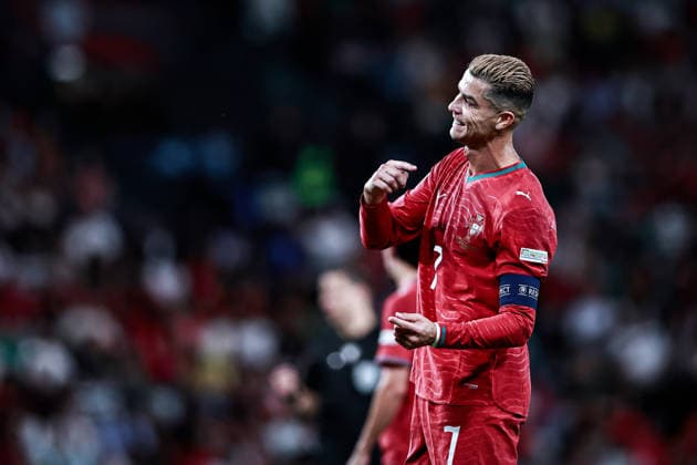 September 24, 2026, Lisboa, Lisboa, Portugal: Cristiano Ronaldo of Portugal national team, Nationalteam reacts during the UEFA Nations League 2026Ã¢â‚¬27 League Phase Matchday 1 match between Portugal and Wales at Estadio Jose Alvalade in Lisbon, Portugal Lisboa Portugal - ZUMAg283 20260924_zsp_g283_066 Copyright: xJoaoxGregoriox