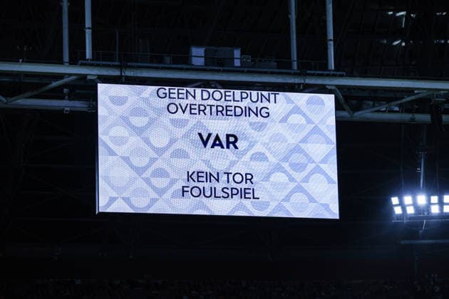 Sports, Soccer, UEFA Nations League 2026–2027 Season, Group A2, Matchday 1: Netherlands vs. Germany, September 24, 2026, Johan Cruijff ArenA, VAR decision, No goal for the Netherlands, Foul, Amsterdam, Johan Cruijff ArenA, Netherlands