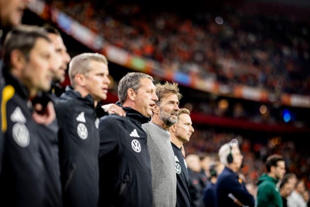 Amsterdam, Netherlands, Germany, September 24, 2026; Coach Jürgen Klopp; Germany, Netherlands, Germany; Netherlands, Germany; September 24, 2026