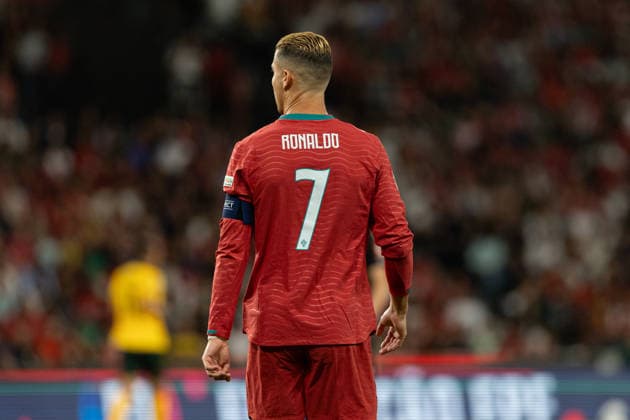 Cristiano Ronaldo Seen during UEFA Nations League teams of Portugal and Wales Estadio Jose Alvalade (Luis Loureiro Ball Raw Images PT) Lisboa Estadio Jose Alvalade Portugal Copyright: xLuisxLoureirox LLoureiroPortugalwales-0254