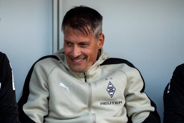 Germany Friendly Match, 2026–2027 Season, Sportfreunde Siegen vs. Borussia Mönchengladbach, Thursday, September 24, 2026, Leimbach Stadium, Siegen; Alexander Blessin, Head Coach, Borussia Mönchengladbach; facial expression, emotions, facial expressions, portrait, Siegen, Leimbach Stadium, Germany Copyright: xOrhanxHabashx