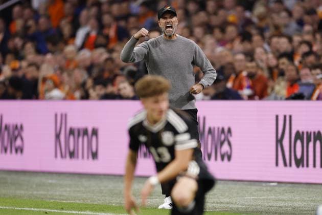 AMSTERDAM - Germany national coach Jürgen Klopp during the UEFA Nations League match between the Netherlands and Germany at the Johan Cruijff ArenA on September 24, 2026 in Amsterdam, the Netherlands. MAURICE VAN STEEN ANP UEFA Nations League 2026 27 xVIxANPxSportx xMauricexvanxSteenxIVx 569977271 originalFilename: 569977271.jpg