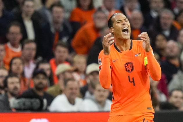 AMSTERDAM , 24-09-2026 , JohanCruyff Arena , season 2026 2027 , UEFA Nations League football , Match between The Netherlands and Germany , picture shows Netherlands player Virgil van Dijk Netherlands - Germany  x207515879x Copyright:
