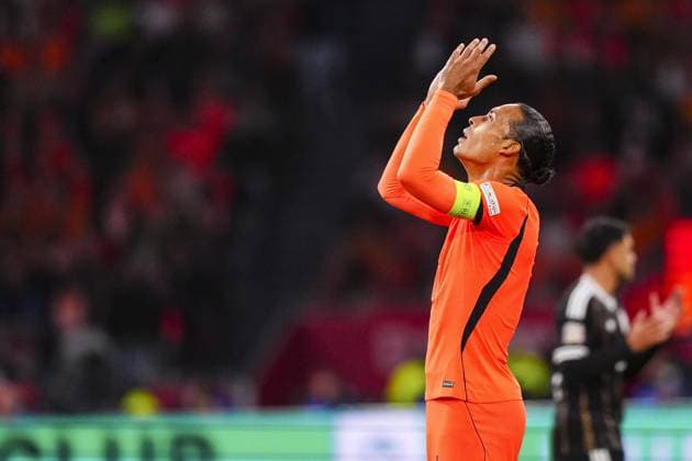 AMSTERDAM , 24-09-2026 , JohanCruyff Arena , season 2026 2027 , UEFA Nations League football , Match between The Netherlands and Germany , picture shows Netherlands player Virgil van Dijk Netherlands - Germany  x207515901x Copyright: