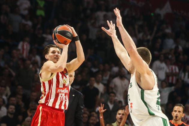 Crvena Zvezda Belgrade v Zalgiris Kaunas - EuroLeague BELGRADE, SERBIA - SEPTEMBER 24: Players in action during EuroLeague Basketball Regular Season Round 1 game between Crvena Zvezda Belgrade v Zalgiris Kaunas at Belgrade Arena on September 24, 2026 in Belgrade, Serbia. Filip Stevanovic Anadolu Belgrade Serbia. Editorial use only. Please get in touch for any other usage.  Copyright: x2026xAnadoluxFilipxStevanovicx