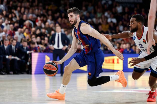 September 24, 2026, Barcelona, Barcelona, Spain: Dario Brizuela of FC Barcelona, Barca in action during the EuroLeague Regular Season Round 1 match played between FC Barcelona and Anadolu Efes at Palau Blaugrana on September 24, 2026 in Barcelona, Spain. FC Barcelona V Anadolu Efes - Euroleague 2026 2027  - ZUMAa181 20260924_zaa_a181_158 Copyright: xJavierxBorregox