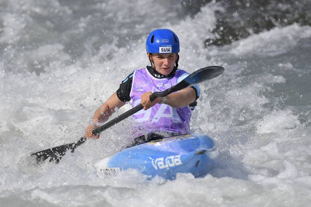 OTHER - Paddle - 2026 Paddle Europe Slalom Championships Photo by IPA ABACAPRESS.COM88931839 - Ivrea, Italy, September 24, 2026—2026 Paddle Europe Slalom Championships: Kayak and Canoe Slalom at the Canoe Stadium in Ivrea. Eliska Mintalova of Team SVK in action during the 2026 Paddle Europe Slalom Championships Women s Kayak Team Final Ivrea Italy  Copyright: xIPAxSport ABACAx